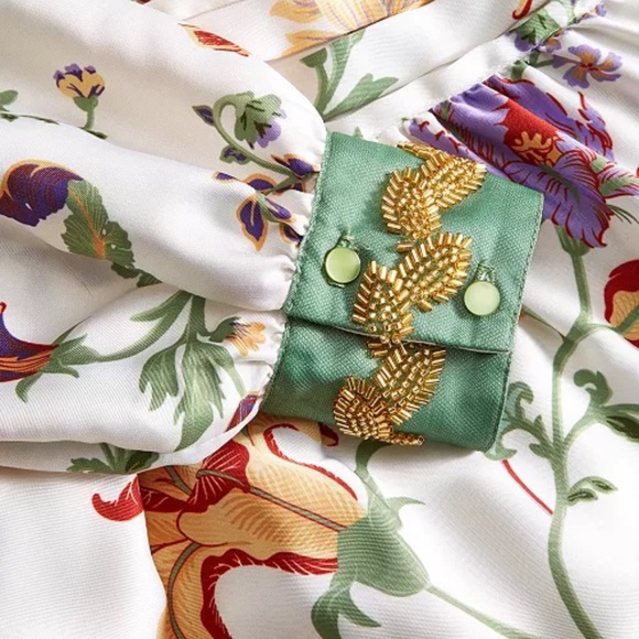 Anne Klein floral print fit & flare dress - Picture 5 of 10